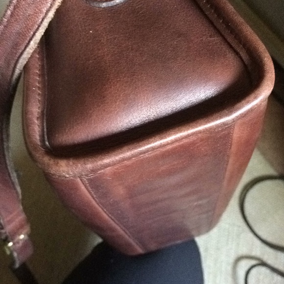 Coach mahogany shoulder/body cross bag 0263 927 - Picture 8 of 14